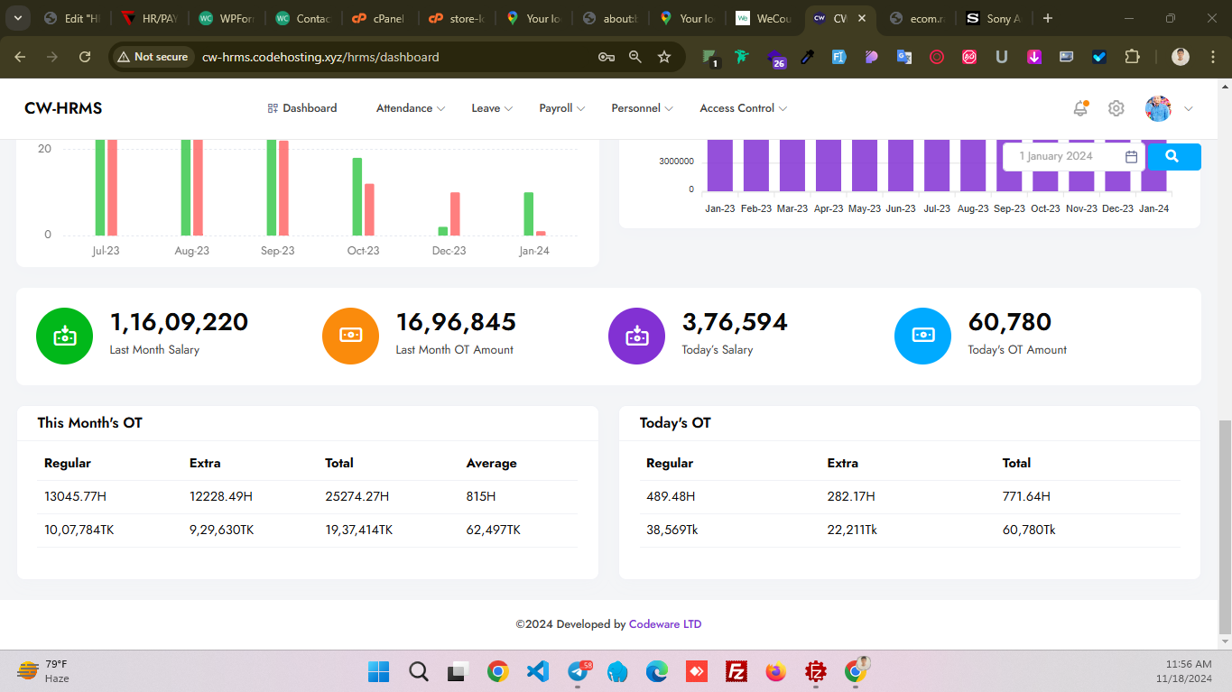 attendance device price in bangladesh